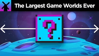 The True Size of the Biggest Game Worlds Ever