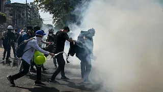 Myanmar: Mehrere Demonstranten von Polizisten erschossen | AFP