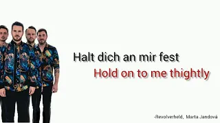 Halt dich an mir fest,  Revolverheld - Learn German With Music, English Lyrics