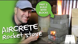 How To Make An Aircrete Rocket Stove