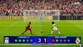 PES 2021 | Liverpool vs Real Madrid | Penalty Shootout | UEFA Champions League UCL Gameplay