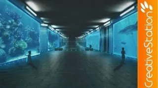 The Aquarium - Speed art ( #Photoshop CS6 ) | CreativeStation
