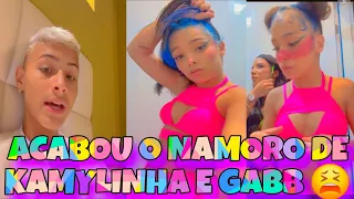 KAMYLINHA TERMINOU O NAMORO COM O GABB 😱 GABB SE PRONUNCIOU 😱 KAMYLINHA DISSE QUE ESTA SOLTEIRA 😱