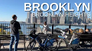 NEW YORK CITY Walking Tour [4K] - BROOKLYN - BROOKLYN HEIGHTS