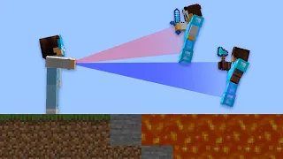 Minecraft Jedi VS 2 Hunters