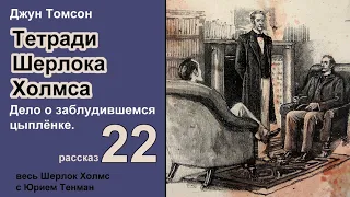 Джун Томсон. Дело о заблудившемся цыплёнке. Тетради Шерлока Холмса. Рассказ. Аудиокнига. Детектив.