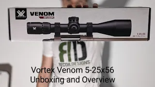 Vortex Venom 5-25x56 Unboxing and Overview