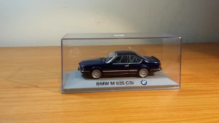 The BMW M 635 CSI, Does it worth the money?  (1:43 Minichamps)