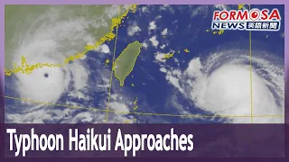 Typhoon Haikui to make landfall on east coast before cutting across Taiwan