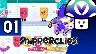 [Vinesauce] Vinny & Mike - Snipperclips (part 1) + Art!
