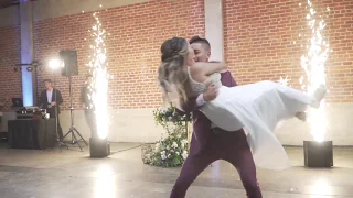 Dancing in the Moonlight - Toploader | Umbrella Academy Inspired Wedding First Dance