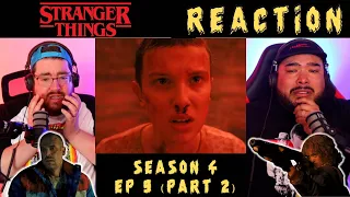 STRANGER THINGS 04X09 FINALE PART 2 REACTION "The Piggyback"| The tears keep on coming!