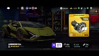 NFS No Limits | Lamborghini Sian | Stage 5 Maxed