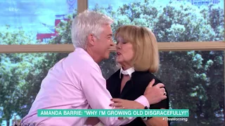 Amanda Barrie Makes Quite an Entrance | This Morning