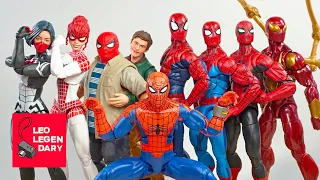 EVERY Marvel legends Spider-man 60th Anniversary STOP-MOTION REVIEWS!