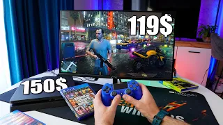 Budget PS4 Slim Gaming Setup- POV Games Test | GTA 5, RDR2, Fortnite, Warzone 2 |