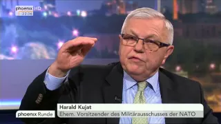 "Nur Drohgebärden? NATO und Russland rüsten auf" - phoenix Runde vom 12.03.2015