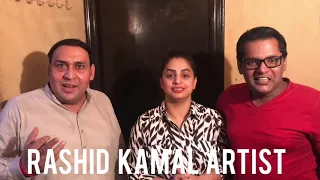 Tasleem abbas with nida Choudhary and imran shoki