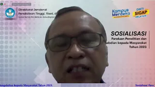 Sosialisasi Panduan dan Pengabdian Kepada Masyarakat DRTPM