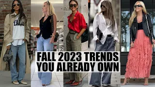 10 Of The Hottest Fall 2023 Fashion Trends You Already Have In Your Closet