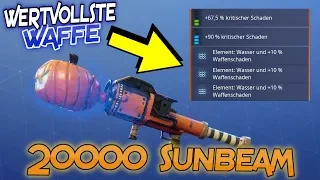 die WERTVOLLSTE WAFFE in Fortnite Rette die Welt... 😱🔥 (20000 SONNEN)