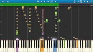 Mussorgsky - A Night on Bald Mountain Piano Tutorial - How to play - Synthesia Cover