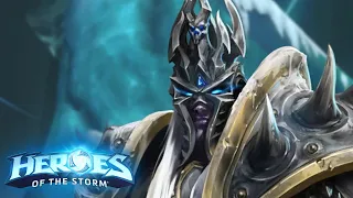Arthas' Frozen Tempest E Build Control IS INSANE! | Heroes of the Storm (Hots) Lich King Gameplay