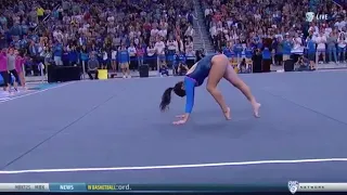 Felicia Hano UCLA 2018 Floor vs Utah 9 975 BY PK GUPTA