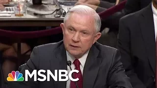 Jeff Sessions Said 'I Don't Recall' A Lot During Senate Hearing | The 11th Hour | MSNBC