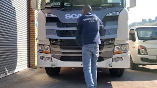 Scania NTG 2019 Bull Bar Fitting Instruction