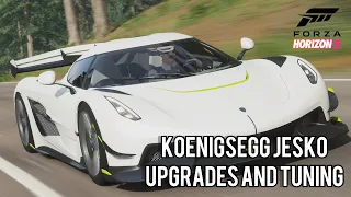 Forza Horizon 5 (500KM/H 310MP/H) Koenigsegg Jesko Tuning and upgrades 🛠