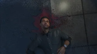 GTA 5 franklin kills Lamar in the final mission