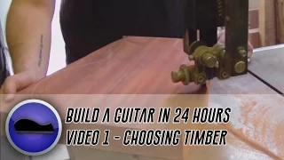 Ep 1 - How to Build a Custom PAF Guitar - Choosing the timber