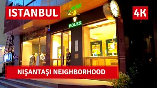 Nişantaşı Neighborhood in Istanbul Walking Tour |21September 2021|4k UHD 60fps