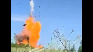 Ukrainian Troops Destroying A Russian BMP 1AM Basurmanin Tank