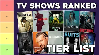 Every TV Show I Have Watched Ranked - Tier List