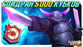 🔥 КЛЕШ РОЯЛЬ С НУЛЯ ДО 5000 КУБКОВ / МАСТЕР 1 БЫСТРО / СПИДРАН CLASH ROYALE