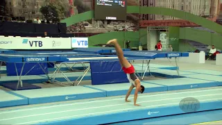 SARAIVA Joao (POR) - 2018 Trampoline Worlds, St. Petersburg (RUS) - Qualification Tumbling R2