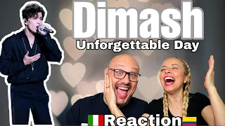 Dimash - Unforgettable Day, | Italian and Colombian Reaction