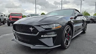 SOLD --- 2019 For Mustang GT Premium California Special Convertible (Video for Greg)