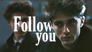 young death eaters | follow you (regulus black, barty crouch jr. & evan rosier)