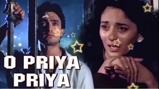 O Priya Priya Full Song | Dil | Aamir Khan | Madhuri Dixit | Lata Mangeshkar | Love Song