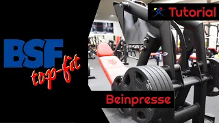 Pure Kraft 45° Beinpresse / Pivot Leg Press von Gym 80 • BSF topfit