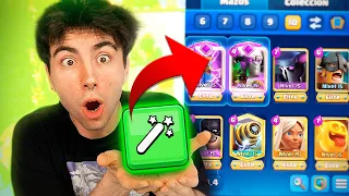 JUEGO MAZOS GENERADOS ALEATORIOAMENTE POR CLASH ROYALE!!!