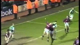 Hearts 4-4 Hibernian Scottish Premier League 2002-03