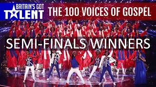 Britain's Got Talent 2016 Semi Final Winners | The 100 Voices Of Gospel - Gospel Pour 100 Voix