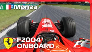 Ferrari F2004 - Monza Onboard Lap | Assetto Corsa