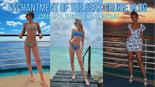 CRUISE VLOG | 7 nights on Royal Caribbean Enchantment of the Seas | Mexico, Hondorus, Belize