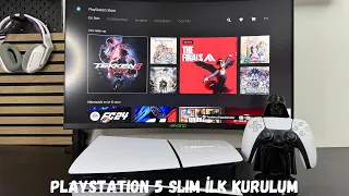 Playstation 5 Slim İlk Kurulum ve Baslangıç Ayarları