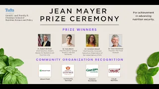 The 2023 Jean Mayer Prize Ceremony at the Food is Medicine Summit